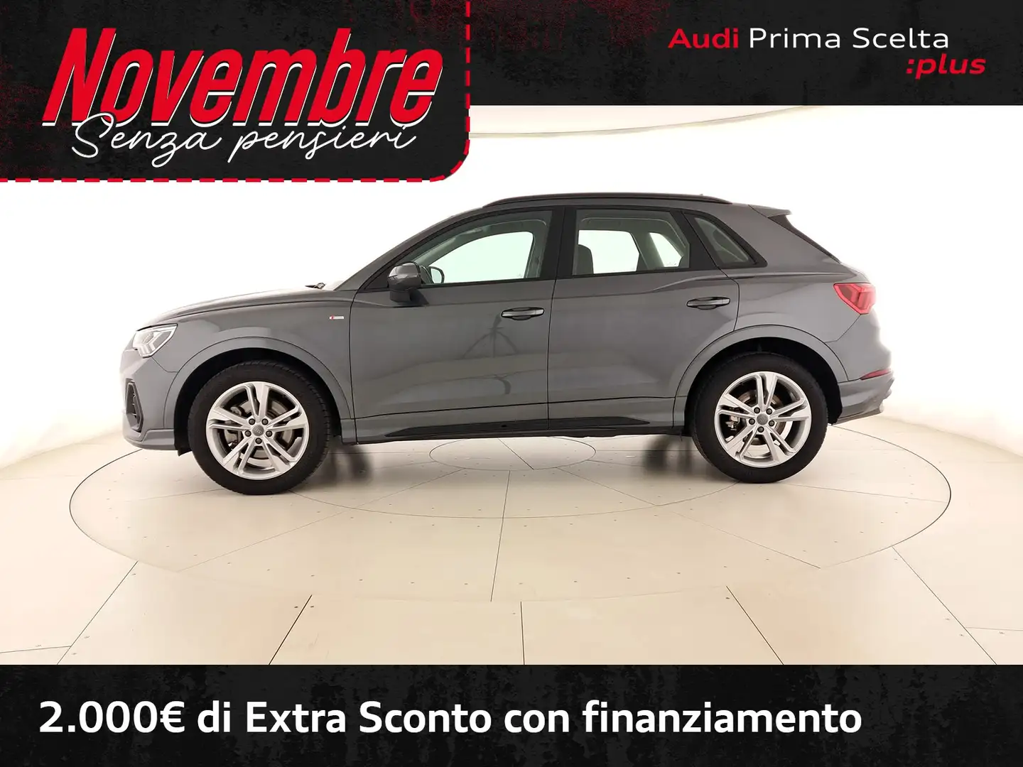 Audi Q3 40 2.0 tfsi s line edition quattro s-tronic Grigio - 2