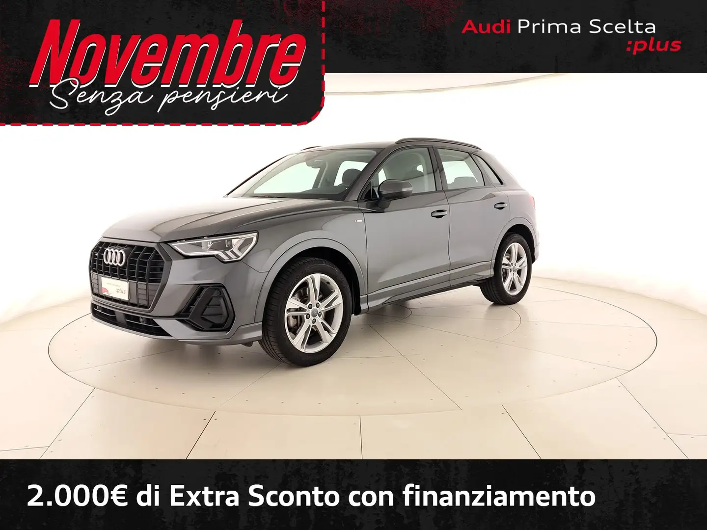 Audi Q3 40 2.0 tfsi s line edition quattro s-tronic Grigio - 1