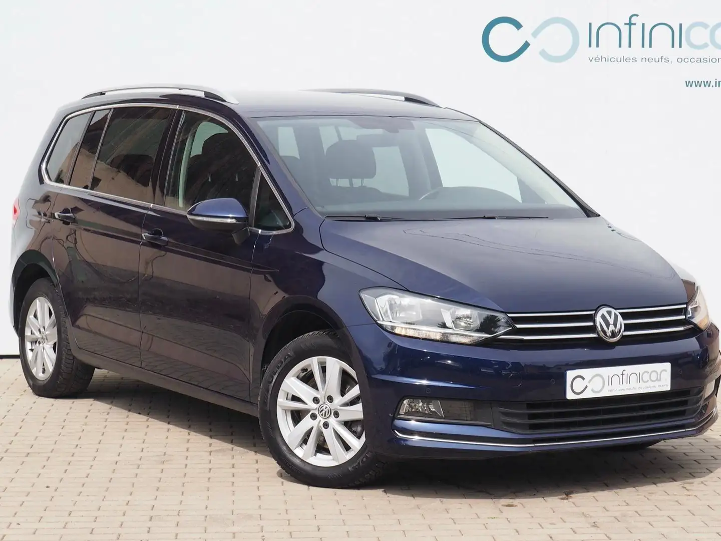 Volkswagen Touran Touran 1.5 TSI EVO 150 DSG7 Carat, 7 places + Cuir Bleu - 1