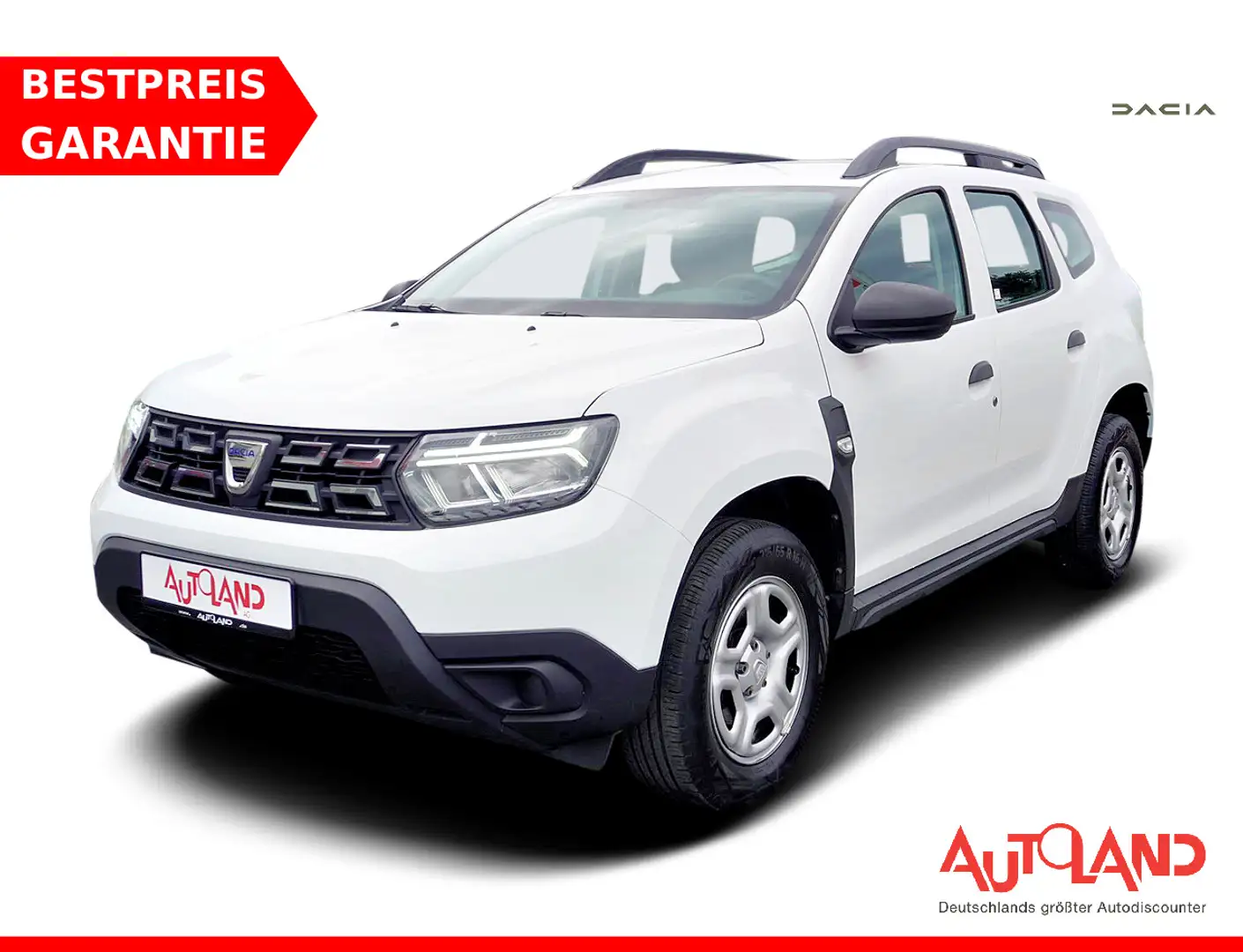 Dacia Duster II 1.0 TCE PDC Klima USB Tagfahrlicht Wit - 1