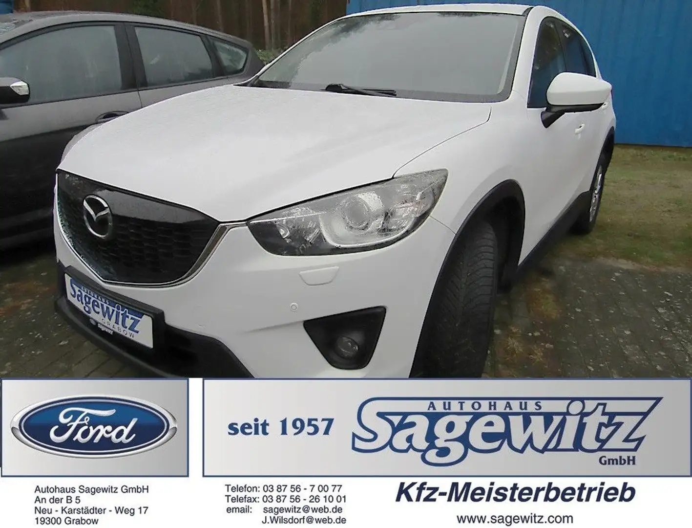 Mazda CX-5 2.0 SKYACTIV-G  Center-Line 2WD Weiß - 1