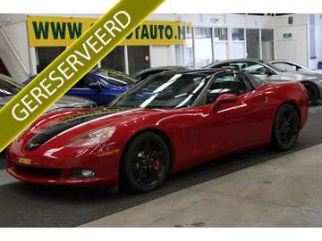 C6 6.0 Coupé, Automaat T-Roof, Airco, Leder, Stuur