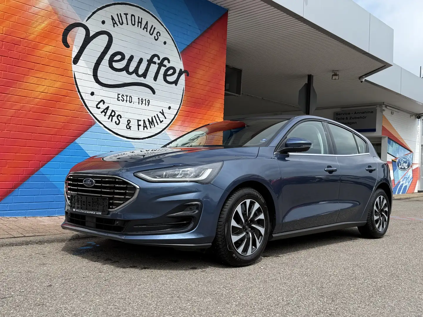 Ford Focus Titanium Mild-Hybrid/ACC/B&O-Sound Blau - 1