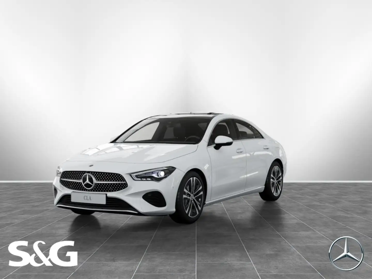 Mercedes-Benz CLA 180 Coupé PANORAMA+KAMERA+SPURHALTE+LED+18" Weiß - 1