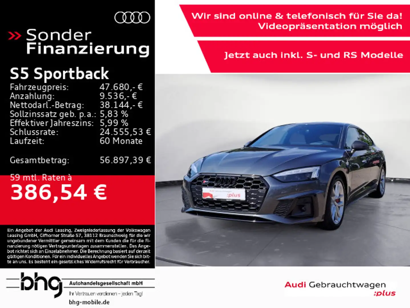 Audi S5 TDI quattro tiptronic Grau - 1