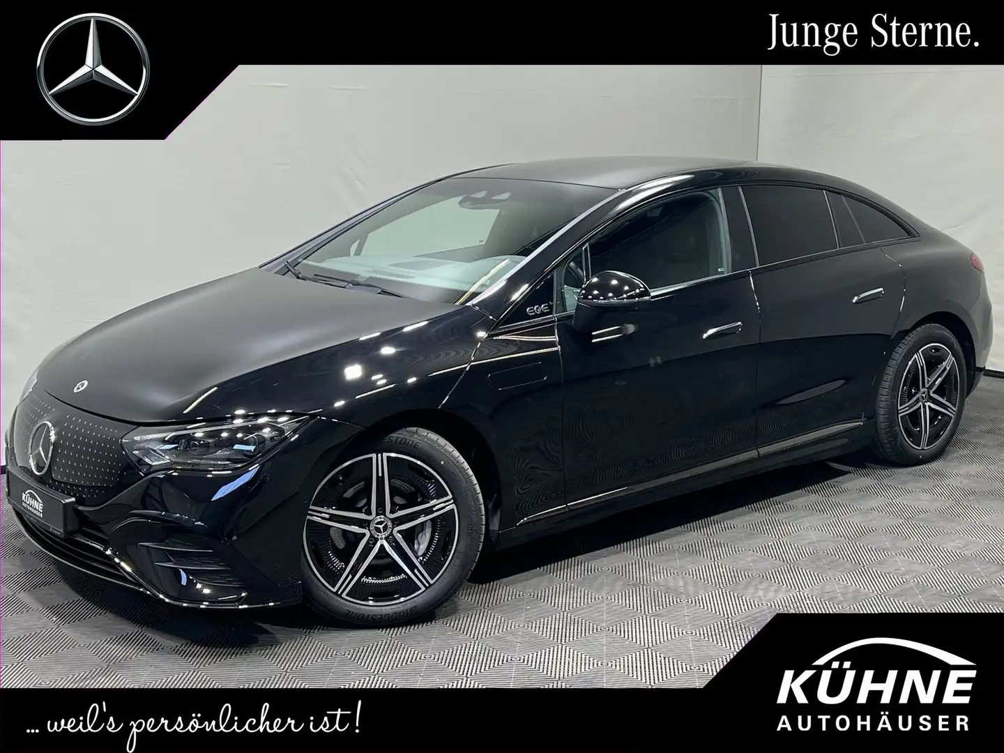 Mercedes-Benz EQE 500 4M AMG Premium Airmatic+4,5°+Hyperscreen Noir - 1