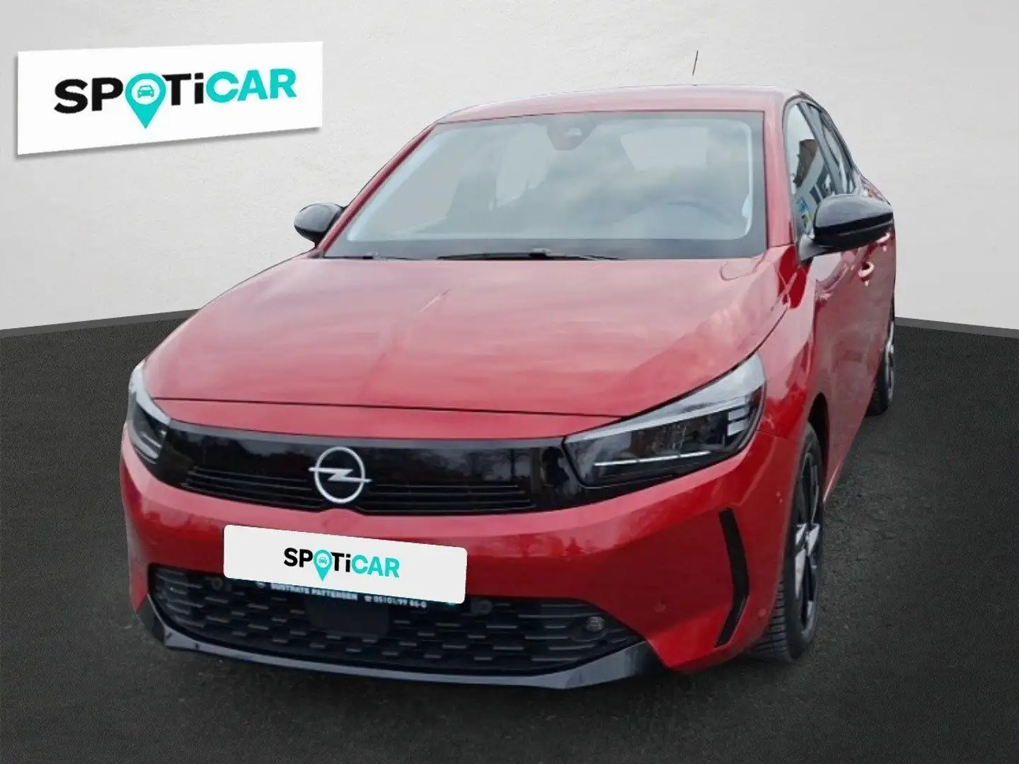 Opel Corsa Edition 1.2T Hybrid Tech+Komfort-Paket Rot - 1