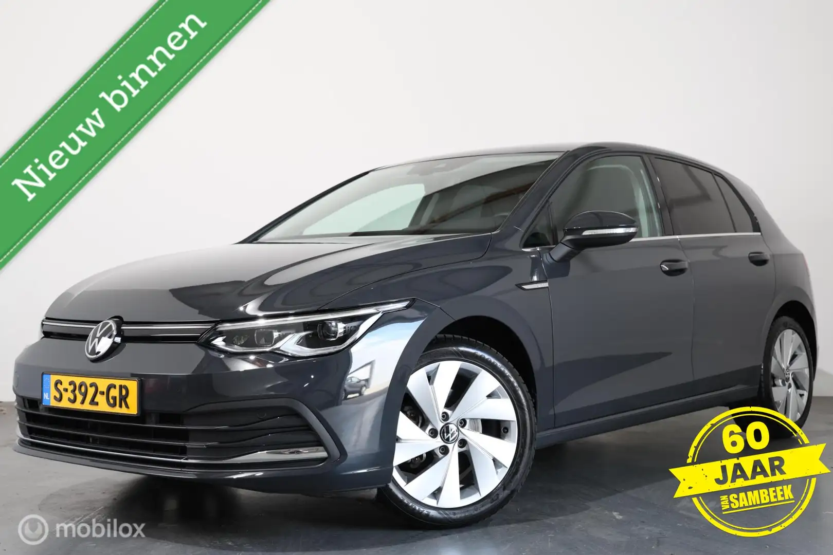 Volkswagen Golf 1.5 eTSI Style- AUTOMAAT-WINTERPPACK-NAVI Grijs - 1