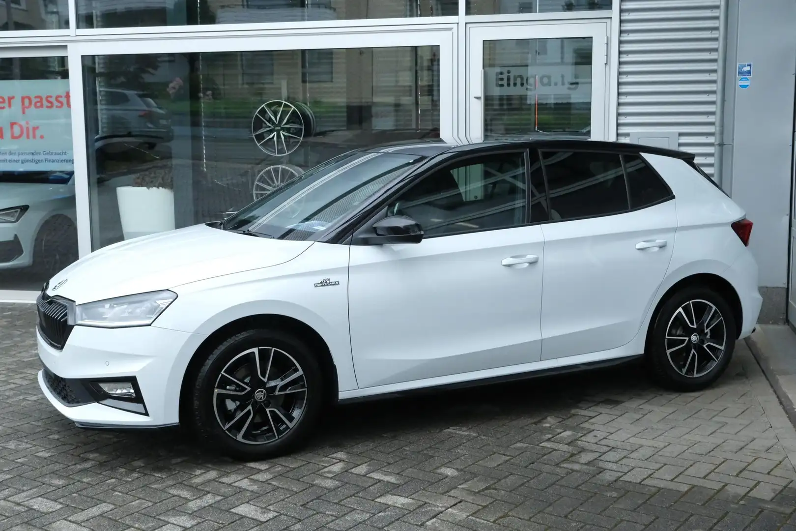 Skoda Fabia Monte Carlo 1.0 TSI Panodach LED+ Kamera App-Na... Blanco - 2