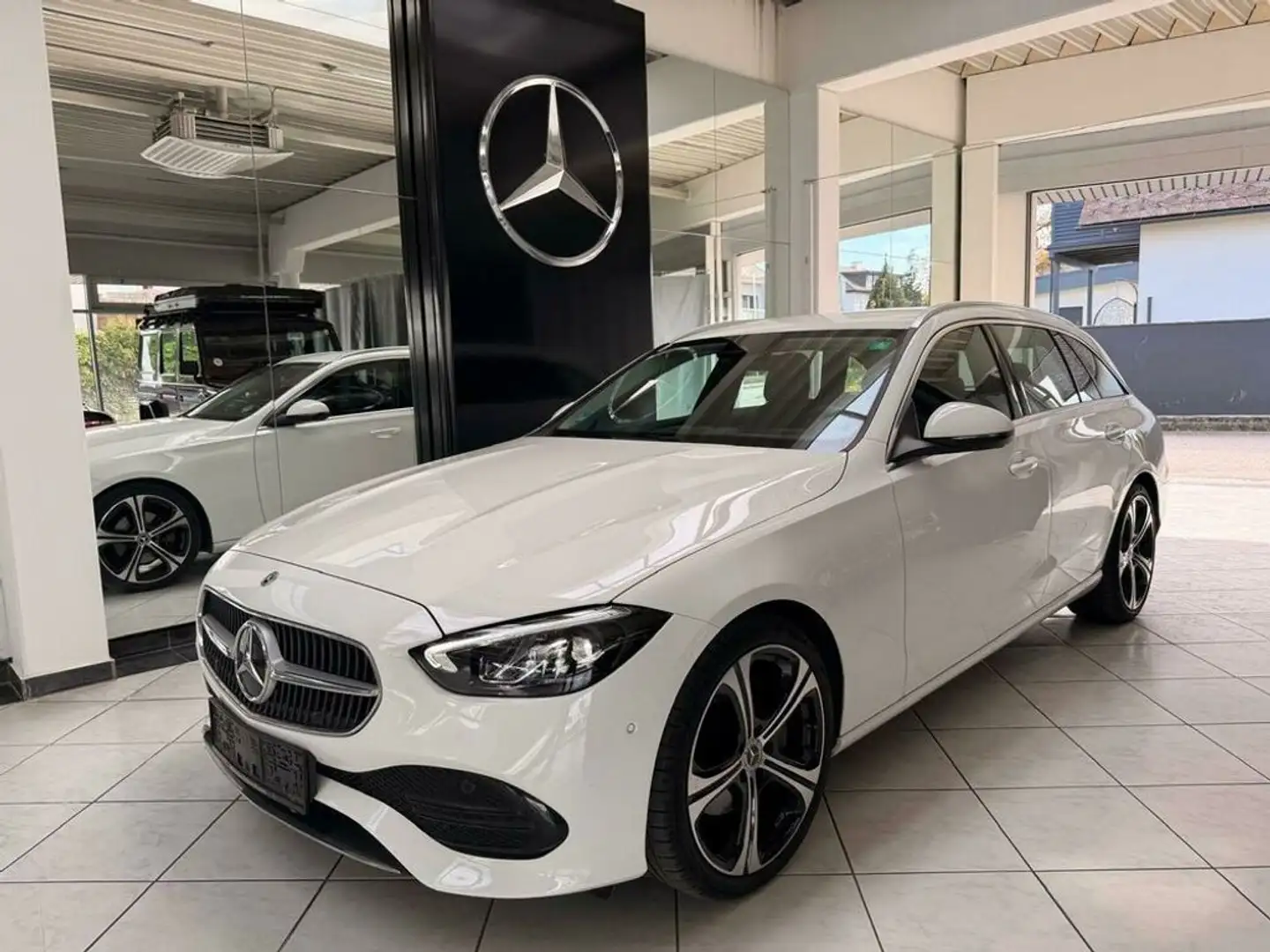 Mercedes-Benz C 200 d T Weiß - 1