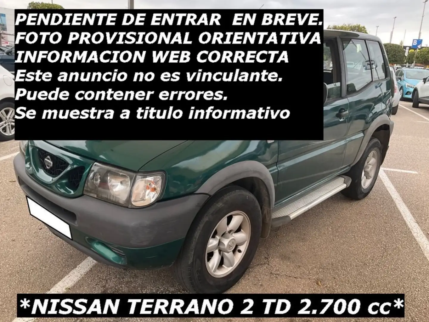 Nissan Terrano 2.7 TD Sport Зелений - 1