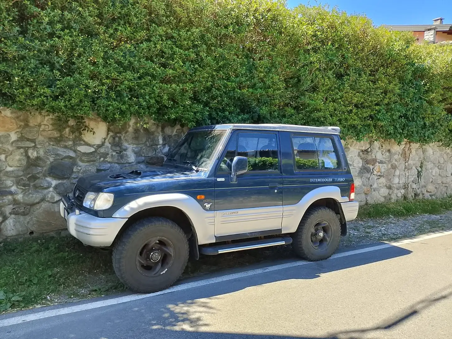 Hyundai Galloper Galloper 3p 2.5 tdi Innovation Bleu - 2