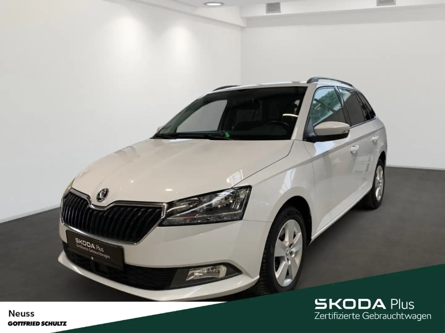 Skoda Fabia Combi AMBITION TSI DSG CARPLAY BLUETOOTH RADIO ZV Weiß - 2