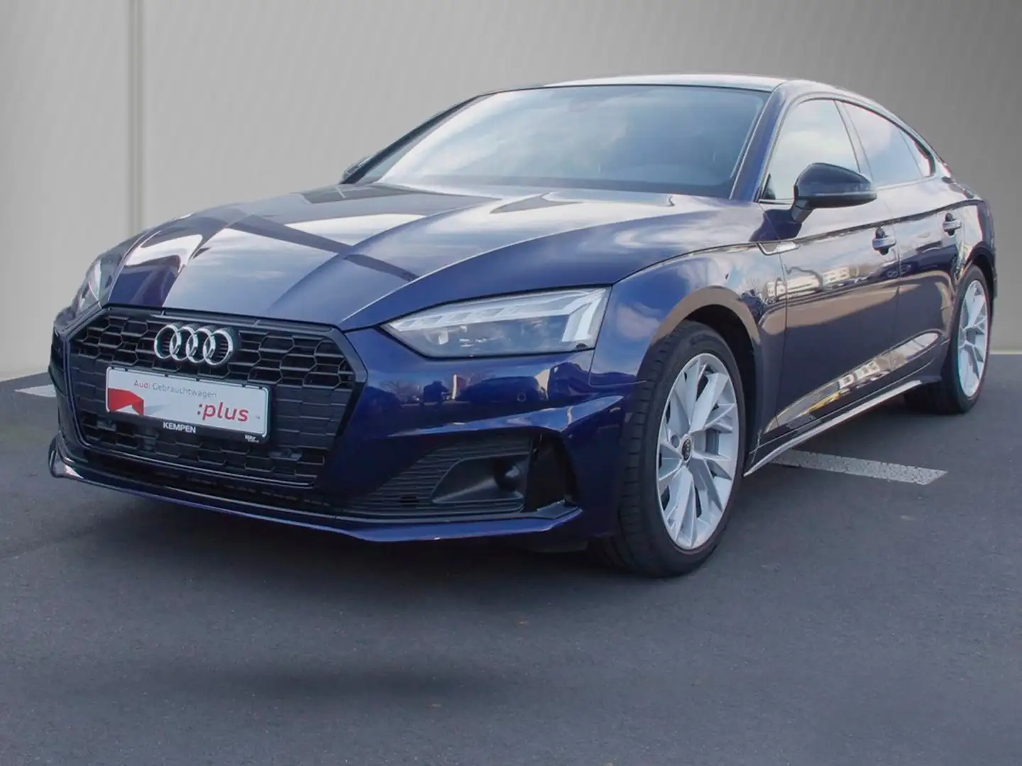 Audi A5 Sportback 40 TDI advanced Pano Navi+VC RFK+PDC ... Blau - 2