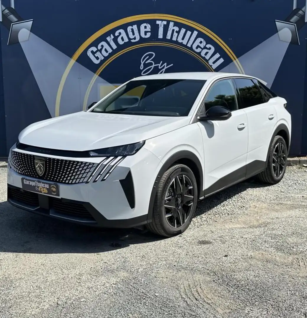 Peugeot 3008 III Hybrid 136 e-DCS6 Allure Blanc - 1