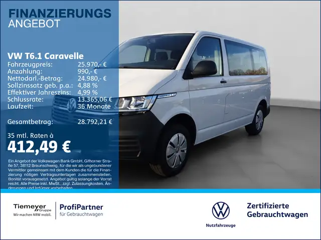 Volkswagen T6.1 Caravelle 9-SITZE KLIMA DAB
