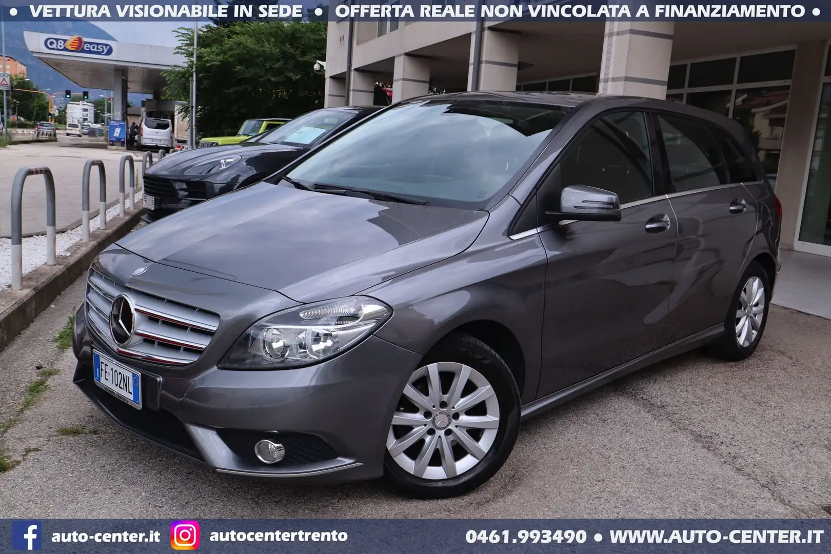 Mercedes-Benz B 180 B 180 CDI 1.5 109CV MANUALE Grigio - 2