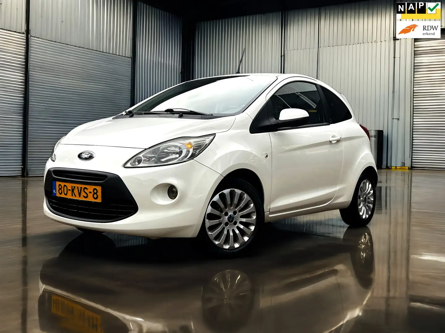 Ford Ka/Ka+ 1.2 Titanium X Carplay draadloos_15''LMV_Airco Blanc - 1