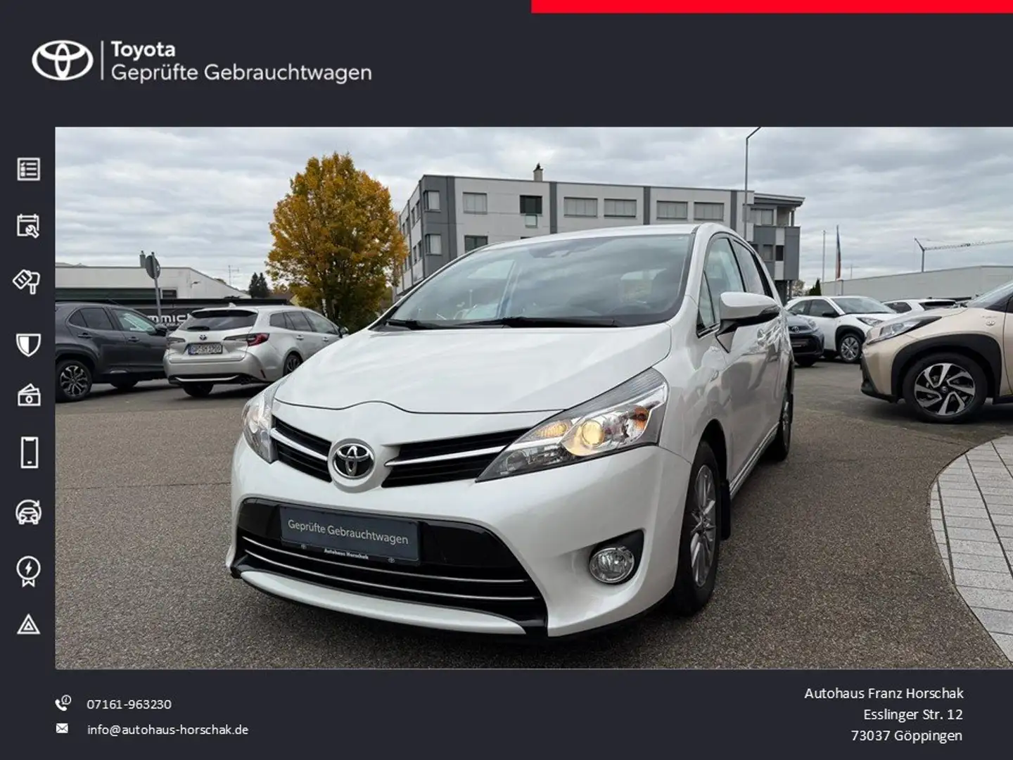 Toyota Verso Edition-S Weiß - 1