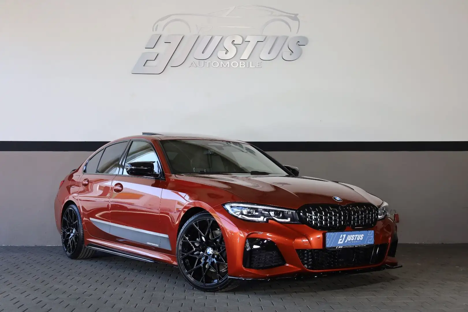 BMW 330 i xDrive/M/360*/HUD/SBD/SHZ/ACC/TOTW/SPUR/R20 Naranja - 1