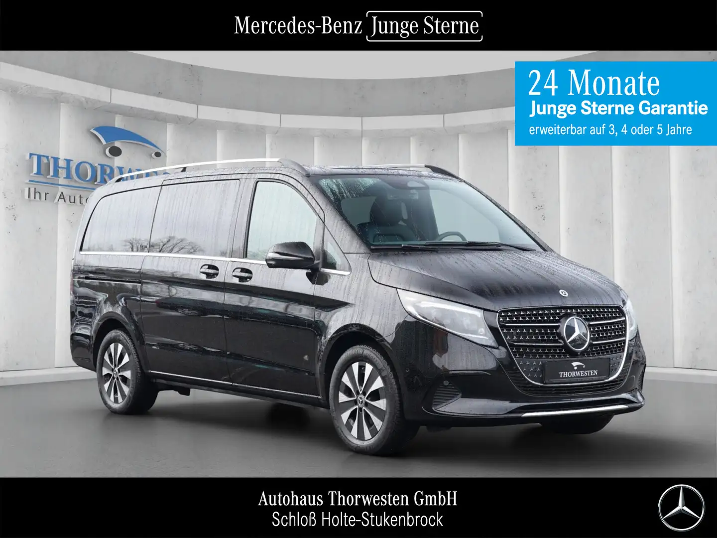 Mercedes-Benz V 300 V 300 d AVANTGARDE Lang MBUX High AHK Widescreen Schwarz - 1