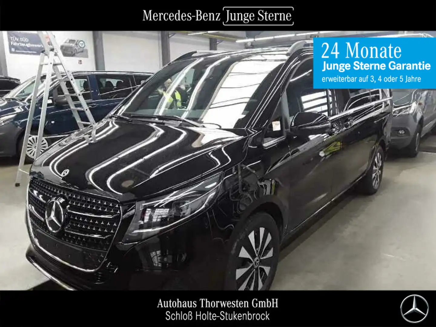 Mercedes-Benz V 300 V 300 d AVANTGARDE Lang MBUX High AHK Widescreen Schwarz - 1