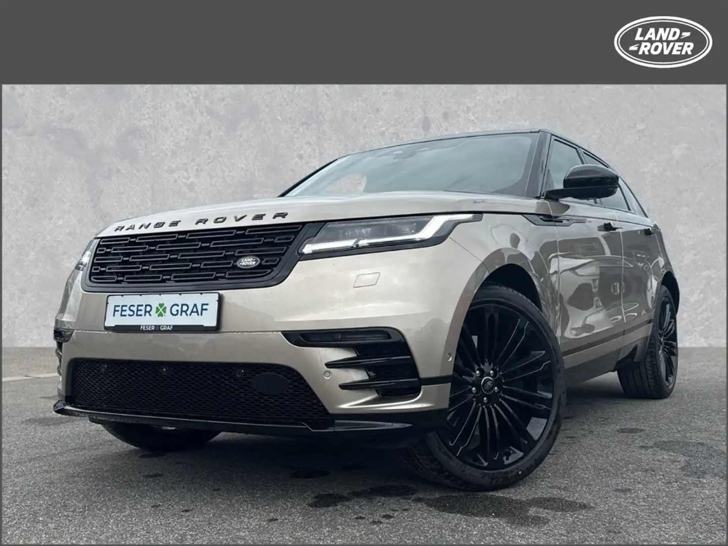 Land Rover Range Rover Velar Dynamic SE D300 Pano 22 ele.AHK Zoll Gold - 1