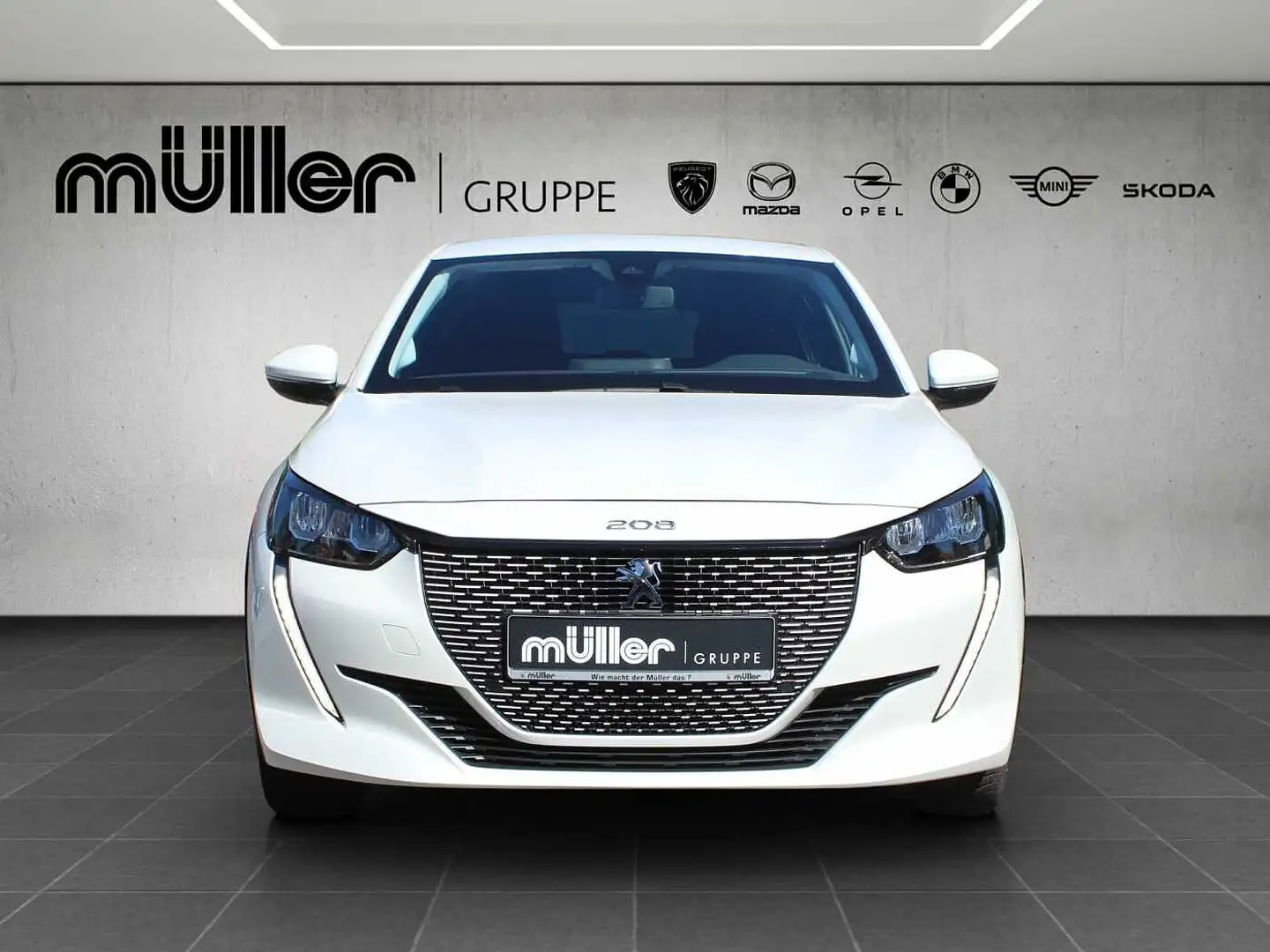 Peugeot 208 Elektro 136 Active Pack Weiß - 2
