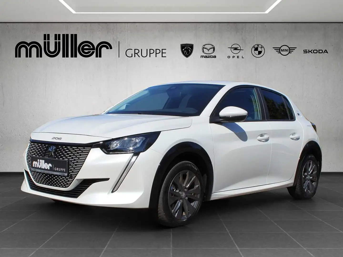 Peugeot 208 Elektro 136 Active Pack Weiß - 1