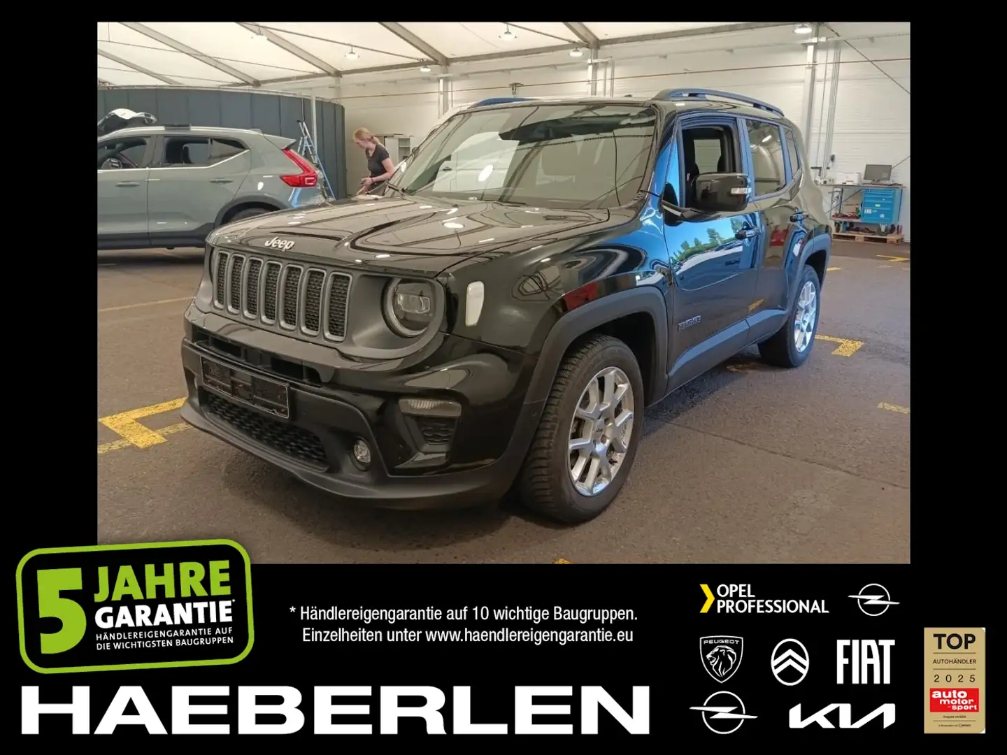 Jeep Renegade 1.5 MultiAir FWD Longitude 2xKlima+LM Schwarz - 1