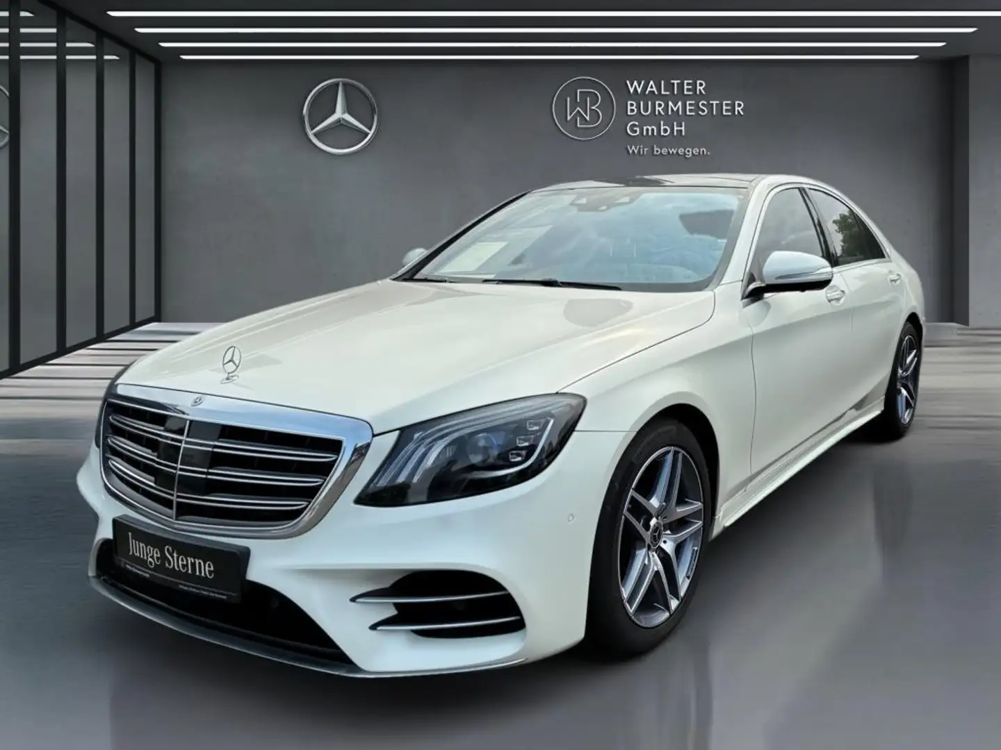 Mercedes-Benz S 400 d 4M +Memory+AMG+PANO+KAMERA+Ambiente+HuD Weiß - 1
