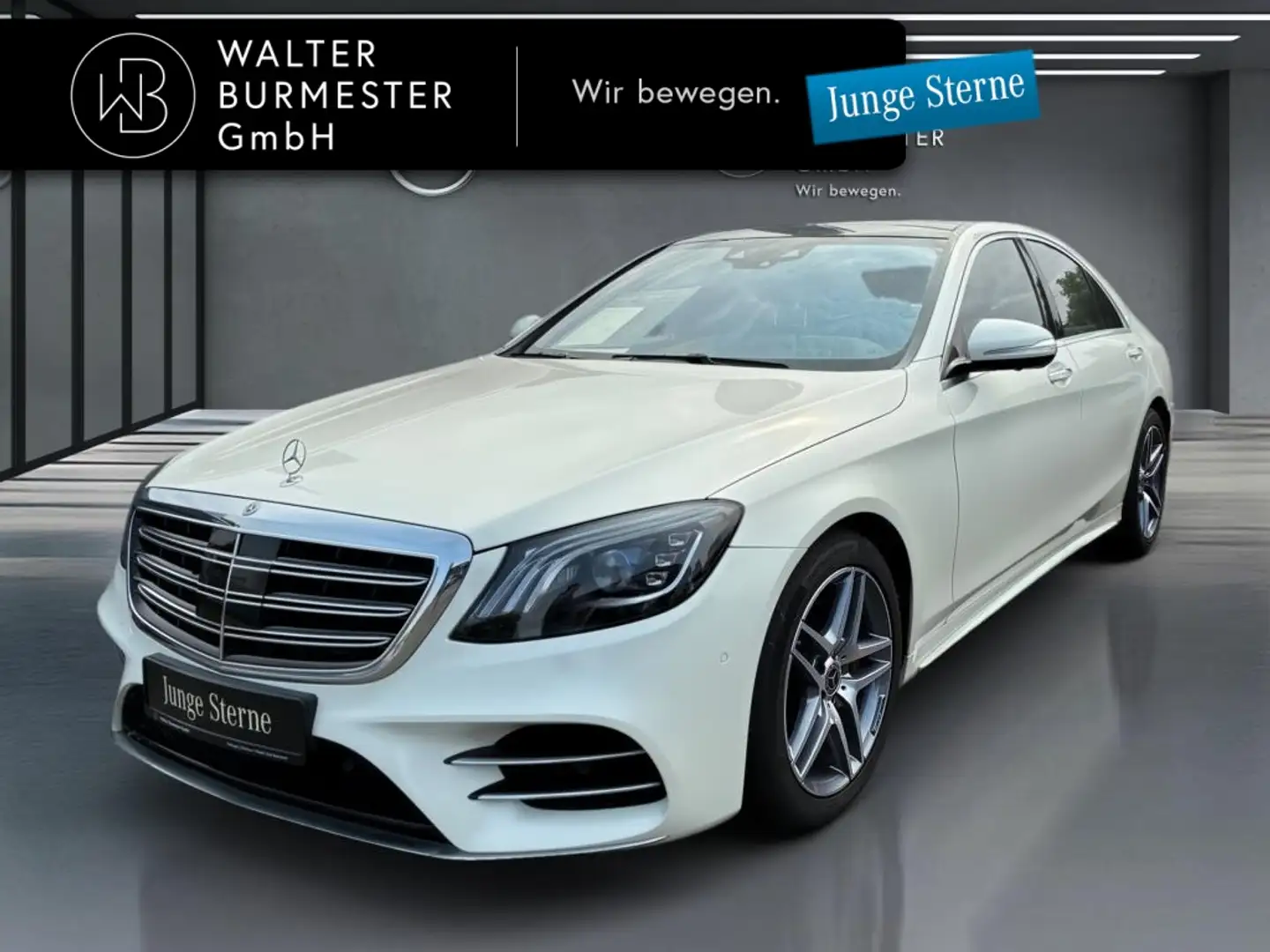 Mercedes-Benz S 400 d 4M +Memory+AMG+PANO+KAMERA+Ambiente+HuD Wit - 1