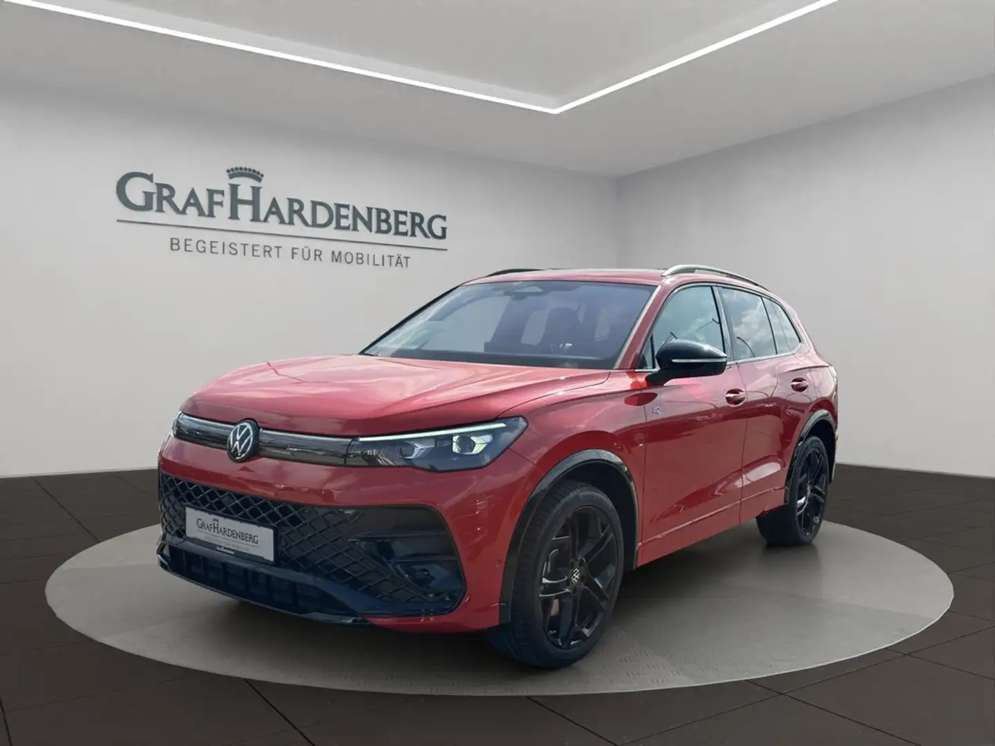 Volkswagen Tiguan 2.0 TDI DSG 4Motion R-Line PANO AHK RFK Rot - 1