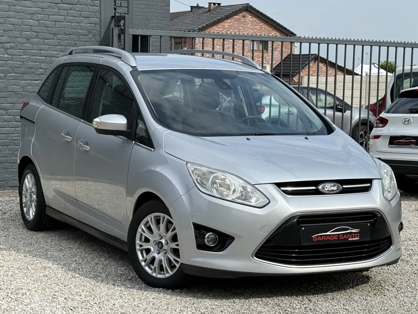 Ford Grand C-Max 1.6 TDCi Trend Euro 5 /A.c/Pdc/J.a/Garantie12mois/ Gris - 2