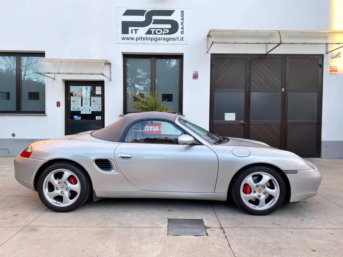 Porsche Boxster Boxster 3.2 S 252cv Tiptronic - Interni Rossi -ASI Silber - 1