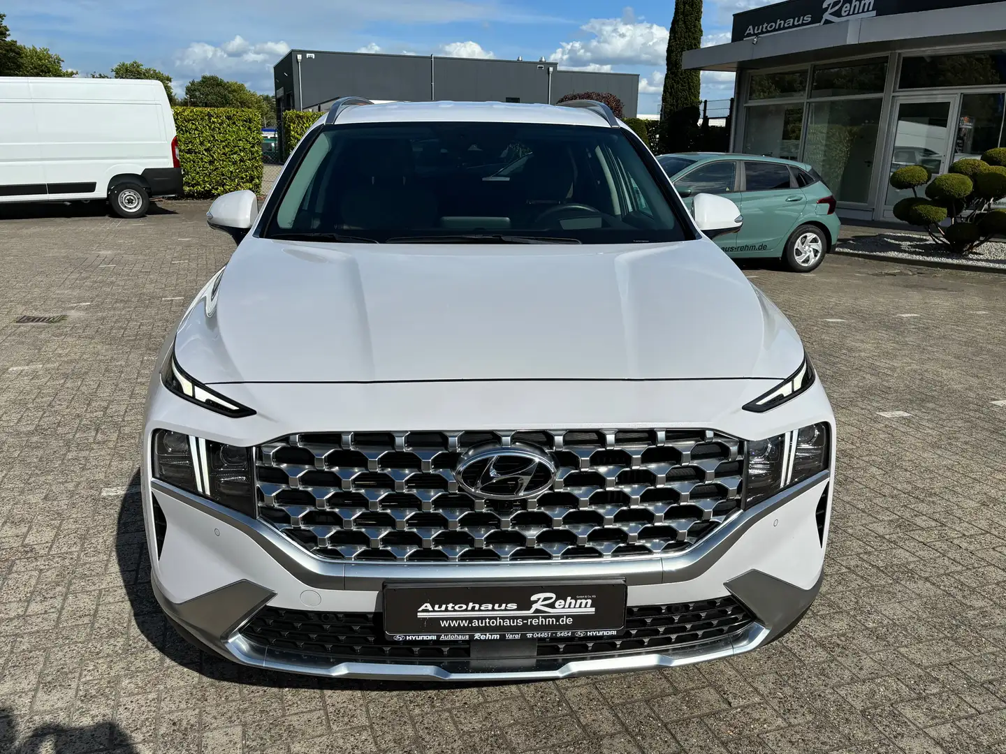 Hyundai SANTA FE Prime Plug-In Hybrid 4WD 7-Sitzer Weiß - 2