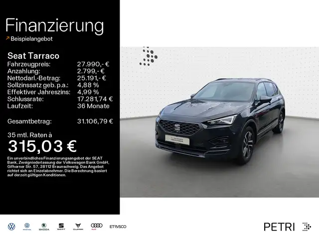 SEAT Tarraco Seat Tarraco FR 1.4 eTSI*NAVI*AHK*KAM*PDC*LED*KE