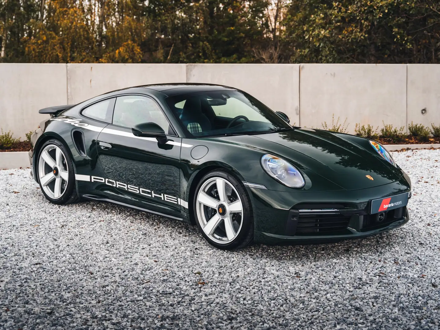 Porsche 992 Turbo S 50 Year Edition / PTS Brewstergreen Groen - 1