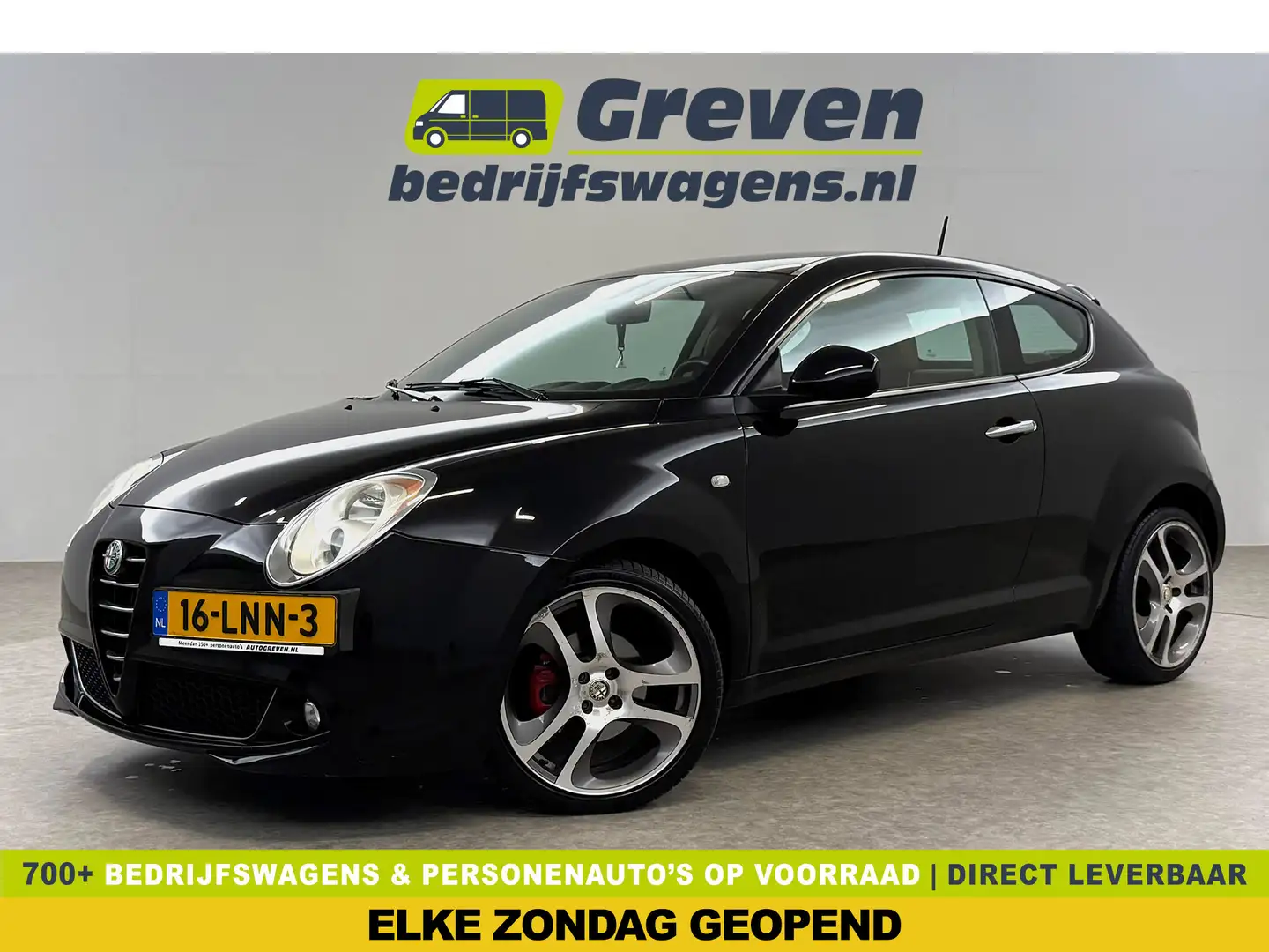 Alfa Romeo MiTo 1.4 T Distinctive | Climate | Cruise | Parkeersens Noir - 1