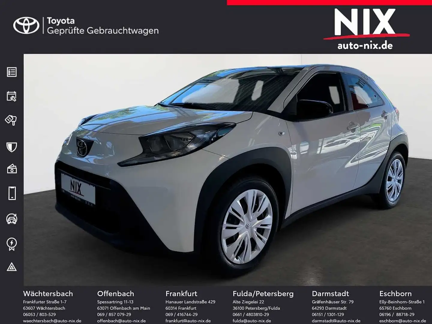 Toyota Aygo X 1.0 Business Edition KLIMA KAMERA  BT Weiß - 1