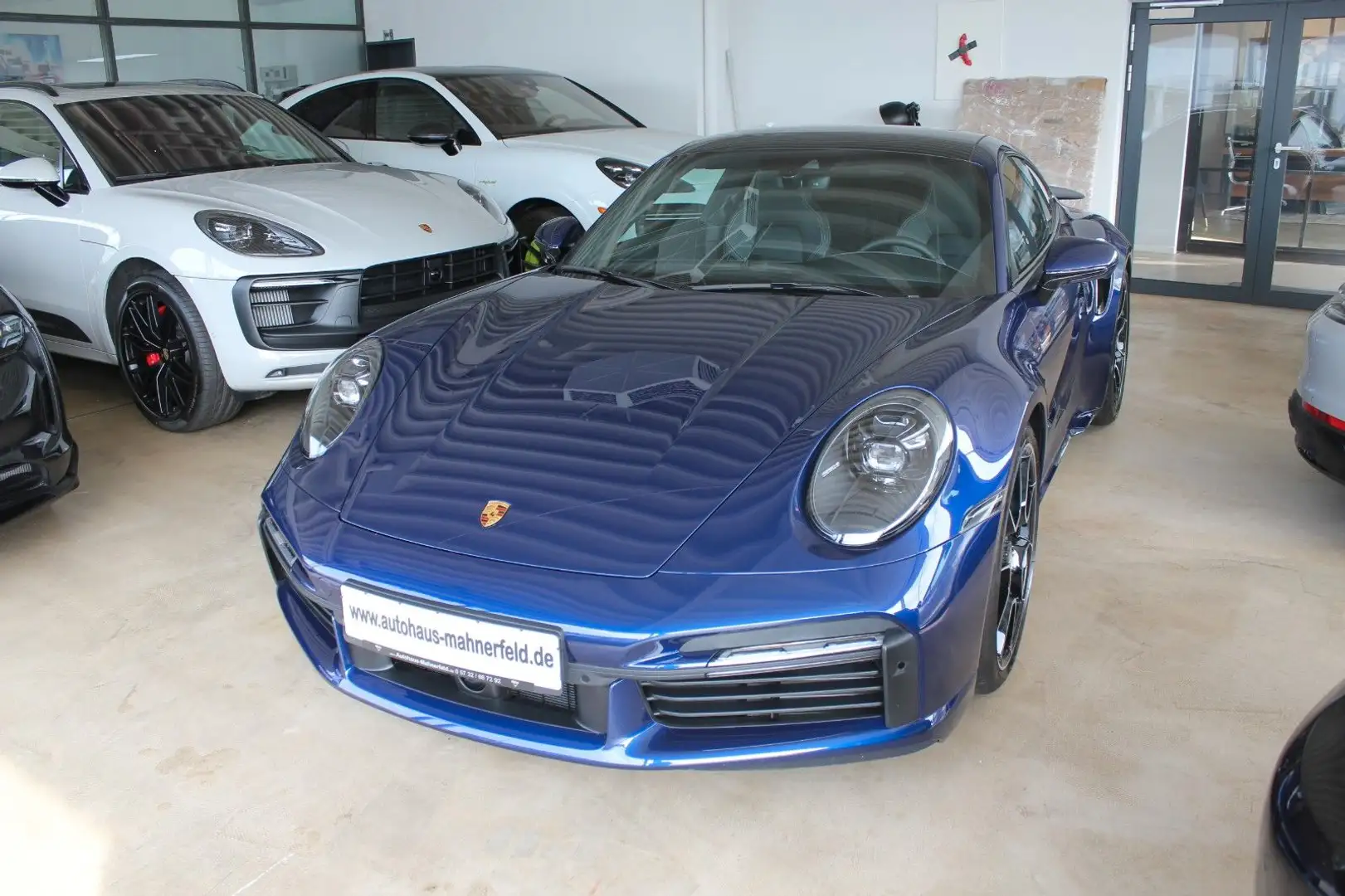 Porsche 911 Turbo Sportabgas/PASM/Lift/ACC/Matrix-Beam Blau - 1