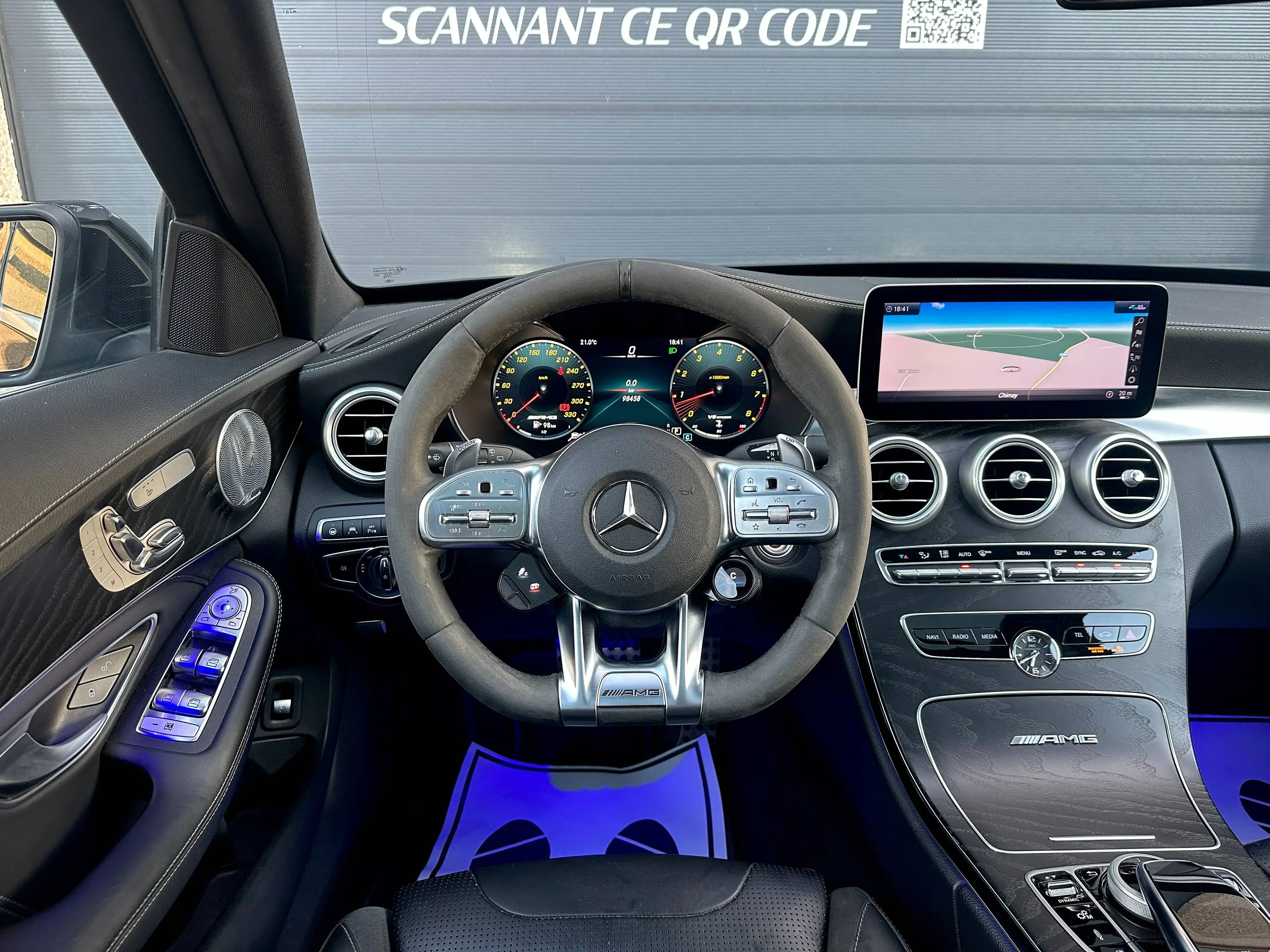 Mercedes-Benz C 63 AMG C 63 AMG S - Utilitaire - TVA - Burmester - Pano. - 360° — photo 13