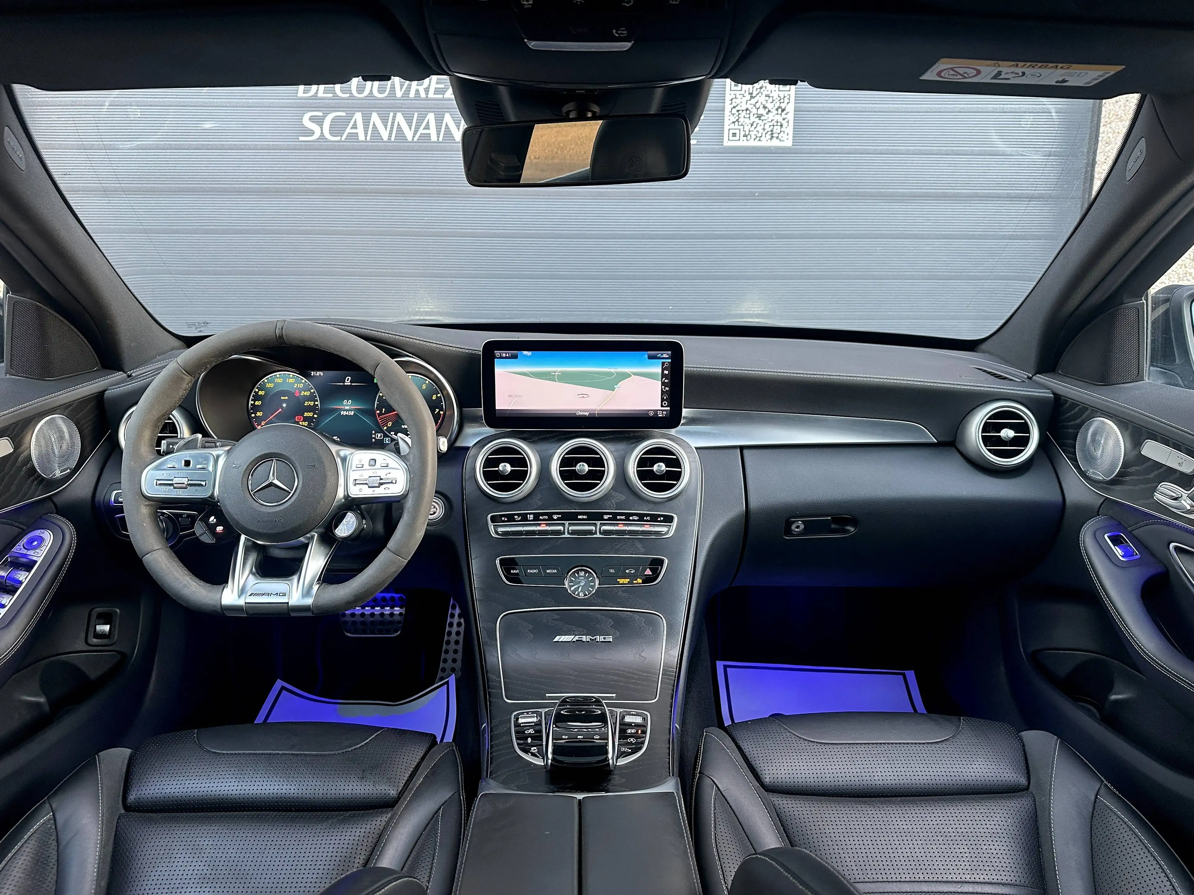 Mercedes-Benz C 63 AMG C 63 AMG S - Utilitaire - TVA - Burmester - Pano. - 360° — photo 12