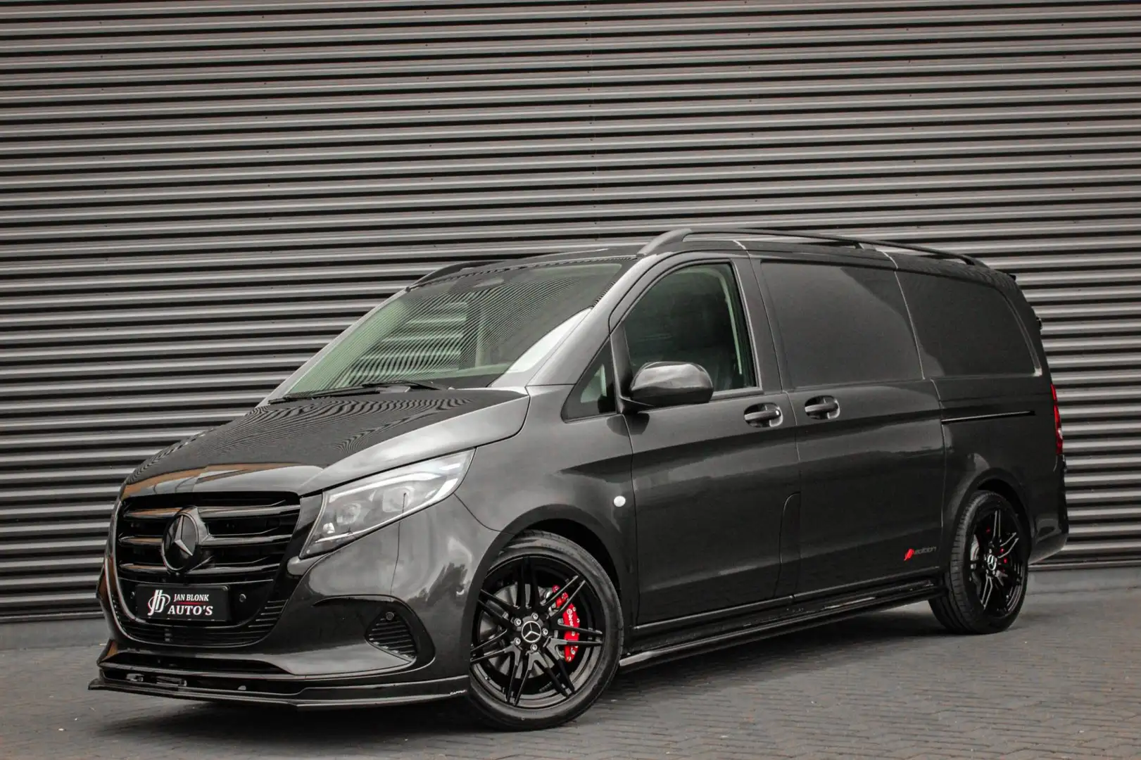 Mercedes-Benz Vito 116 CDI L2 SELECT LANG LEDEREN BEKLEDING / 2XSCHUI Grijs - 1