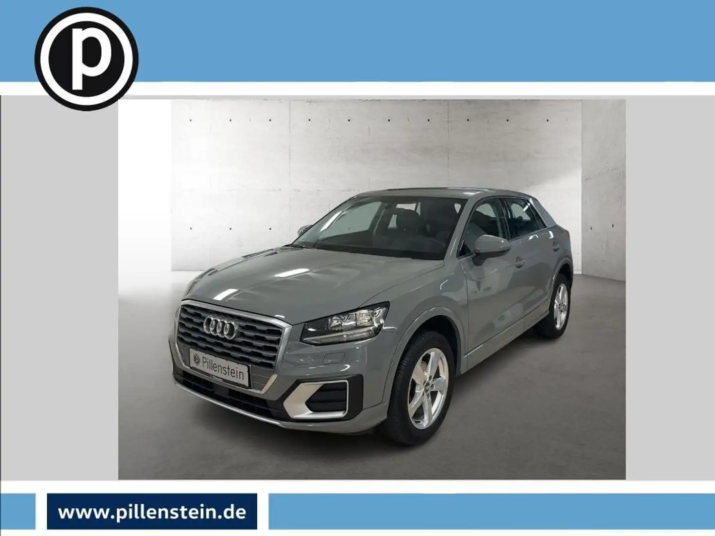 Audi Q2 SPORT 35 1.5 TFSI KLIMA PDC EFH. ZV. Grijs - 1