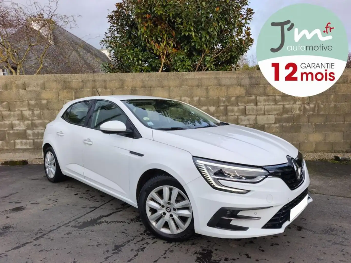 Renault Megane IV Berline Business Blue dCi 115 -21N Blanc - 2