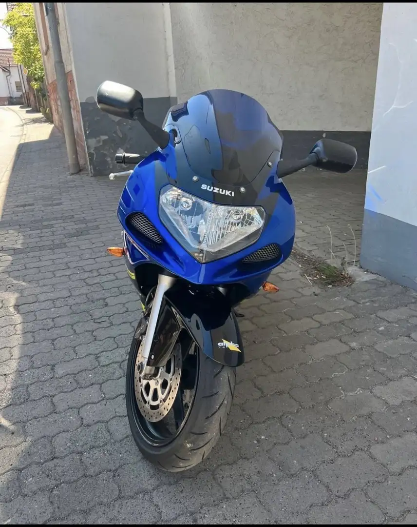 Suzuki GSX-R 600 Motorrader Blauw - 1