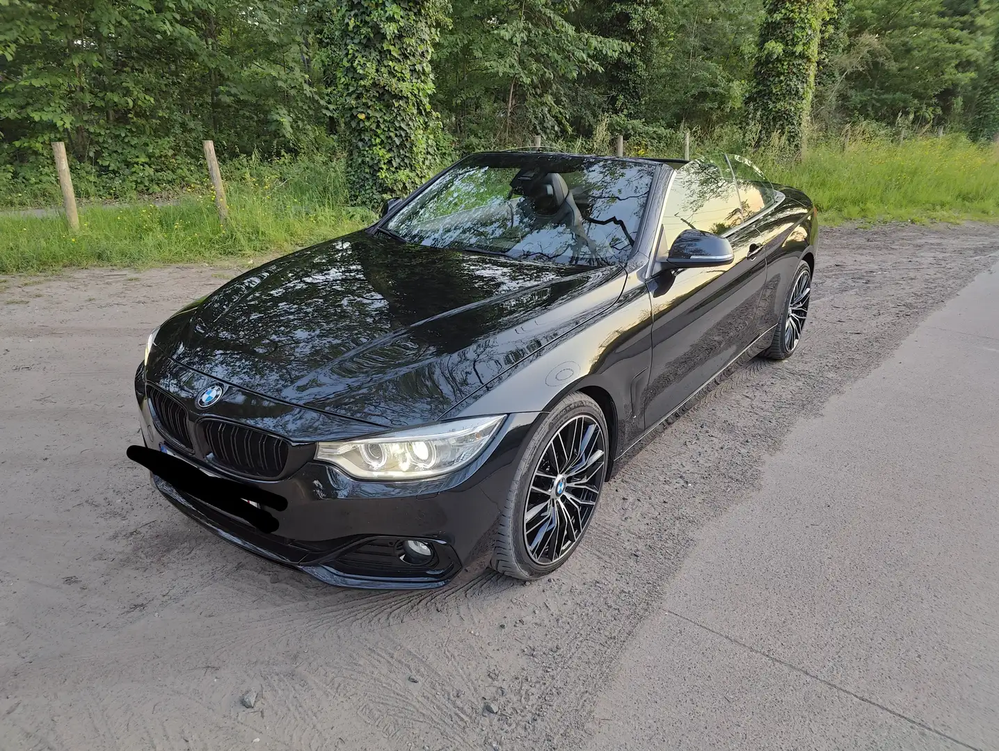 BMW 430 430d+Cabrio+Aut.+Sport+Line Noir - 1
