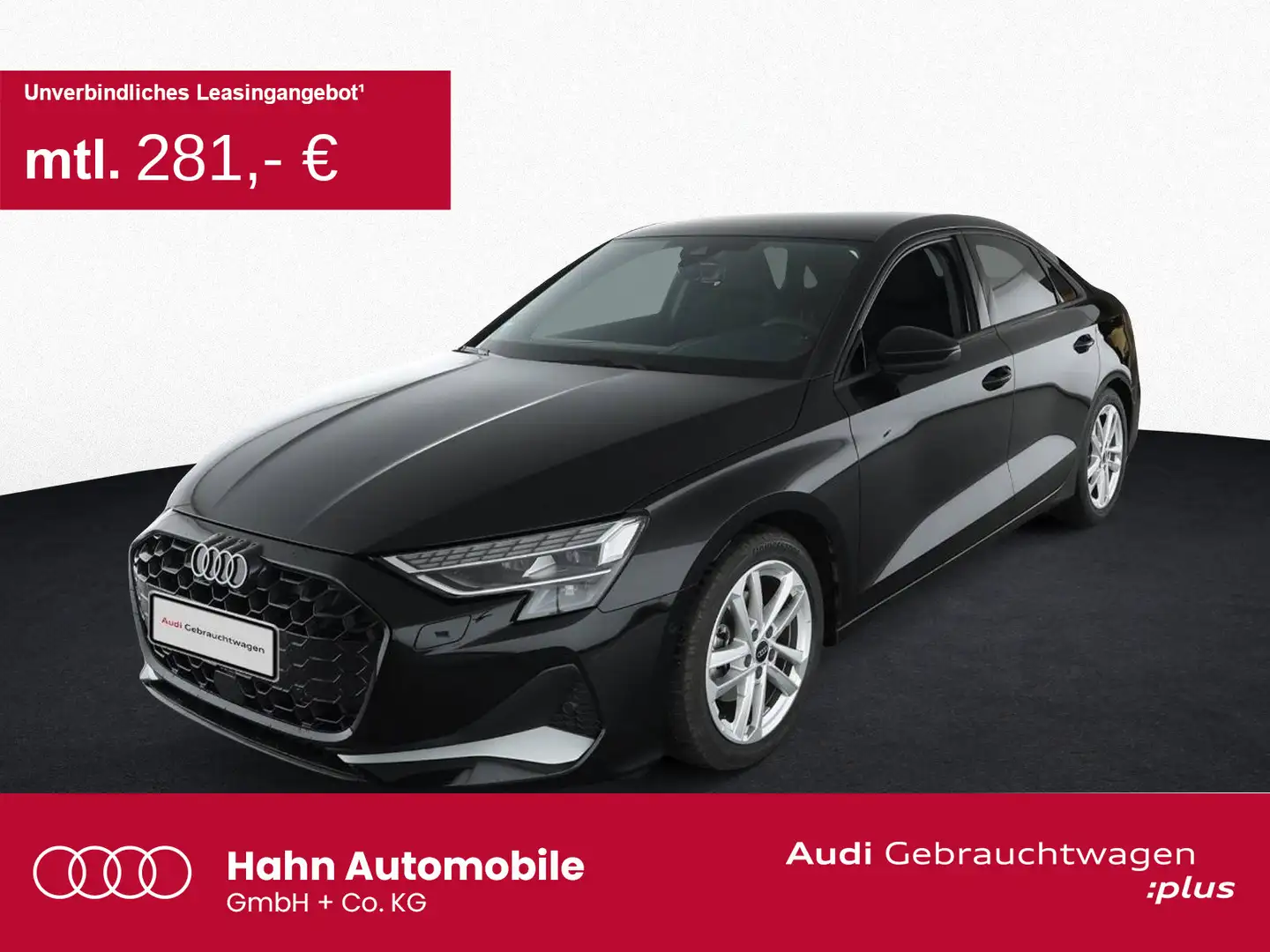 Audi A3 30TFSI advanced Einparkh LED Navi Noir - 1