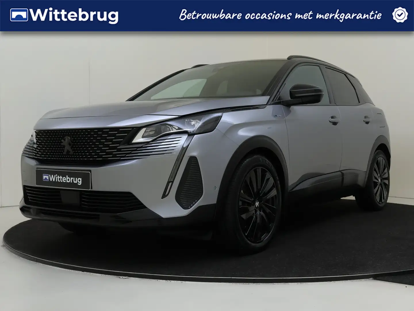 Peugeot 3008 1.6 HYbrid 225 GT | Schuifdak | Camera | Elektrisc Gris - 1